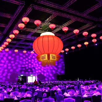 Picture of Chinese Lanterns 4m W x 4.5mH -Inflatable 