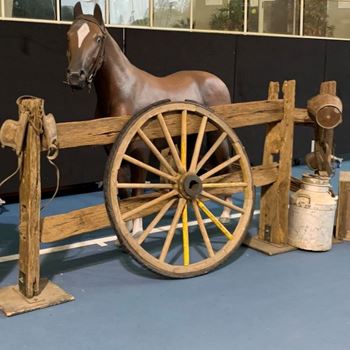 Picture of  Vintage Carriage Wagon Wheel (Large) 100cm