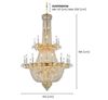 Picture of Chandelier - New York Empress Crystal Basket  - 54 light