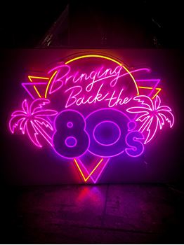 Picture of 80s Neon Sign (Bring Back the 80s)