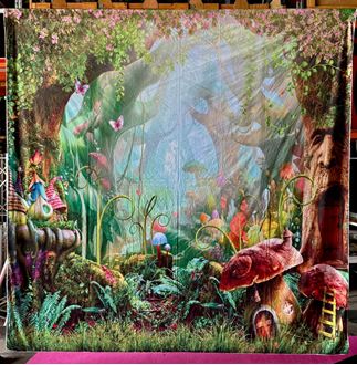 Picture of Fantasy Forest Backdrop - 3m W x 3m H